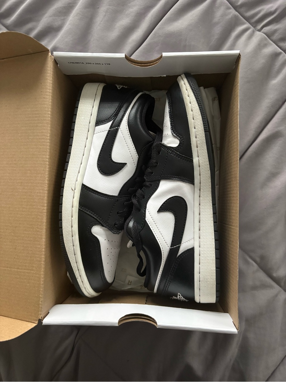 Jordan Women’s Black/White Low-Top Sneakers